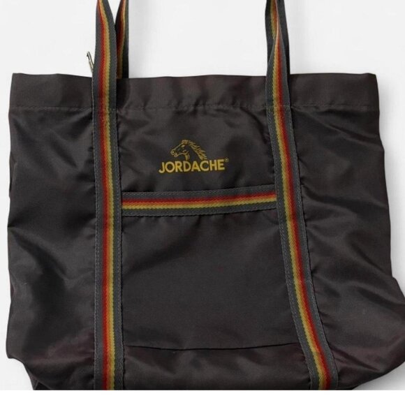 🌈 VINTAGE JORDACHE RAINBOW TOTE BAG - Y2K 🌈 - Picture 1 of 4
